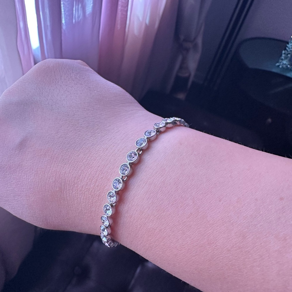 Authentic Swarovski Silver Bracelet